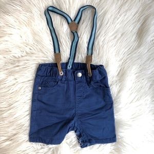 H&M Boys Shorts with Suspenders